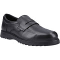 Hush Puppies Rocco Loafer Leather Boys's Black Loafers