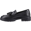 Hush Puppies Abigail Junior Leather Girls's Black Loafers