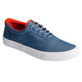 Sperry Striper II CVO SeaCycled Salt-Washed Twill Uppers Men's Grey Sneakers