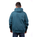 Caterpillar Trademark Banner Cotton Men's Blue Hooded Sweatshirt