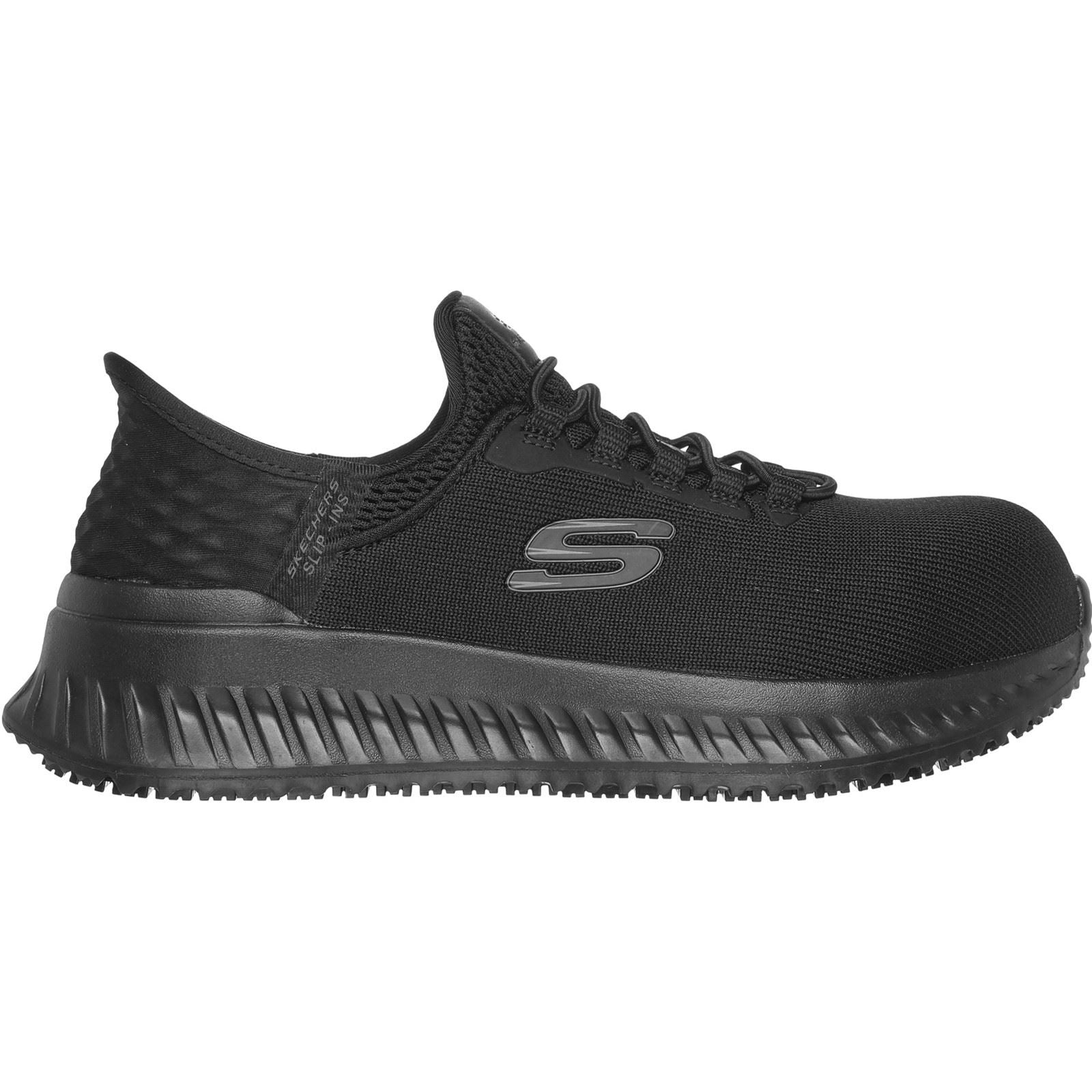 Skechers Workwear Tilido Ombray Mesh Women's Black Safety Sneakers