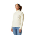 Helly Hansen Sport Daybreaker 1/2 Zip Polyester Women's White Fleece Pullover