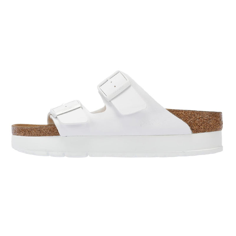 Birkenstock Arizona Flex Platform Women's White Narrow Sandals