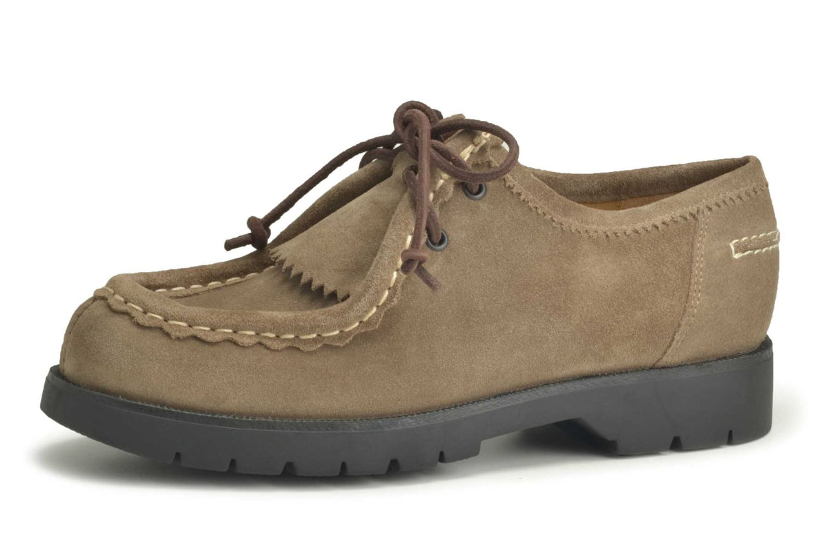 Kleman Padror MX V Suede Men's Taupe Lace-Up Shoes
