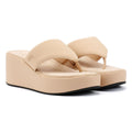 FitFlop Platfforms Wedge Women's Classic Beige Sandals