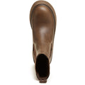 Rocket Dog Heyday Polyurethane Women's Dark Brown Flat Chelsea Boots