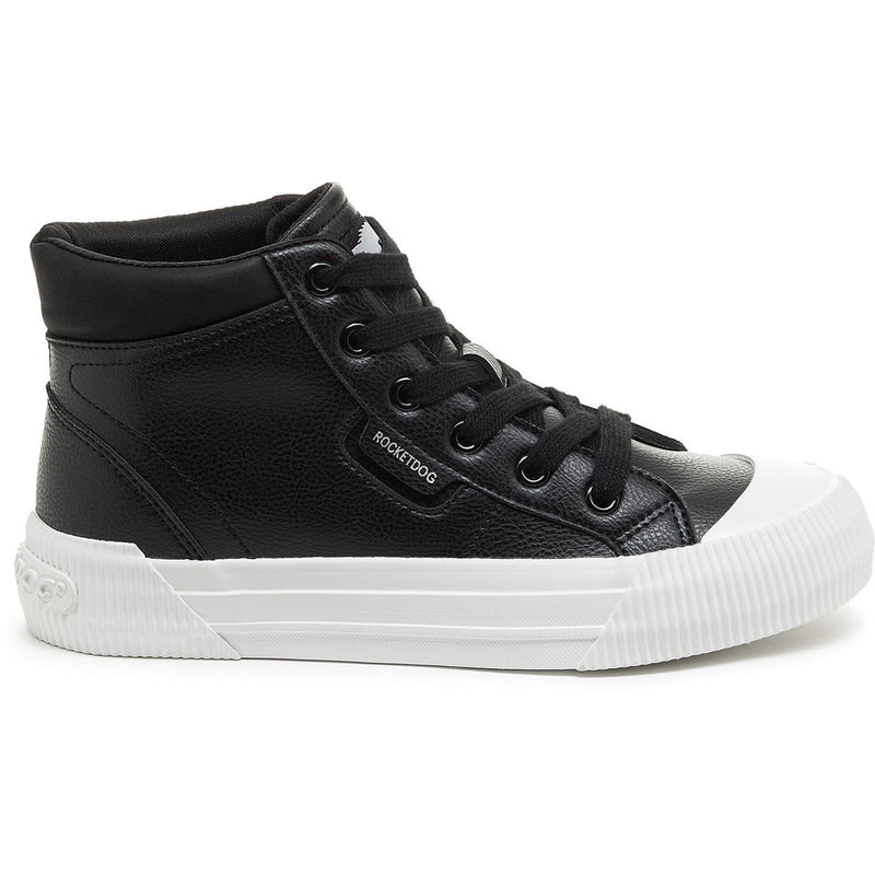 Rocket Dog Cheery Hi Synthetic Women's Black Sneakers