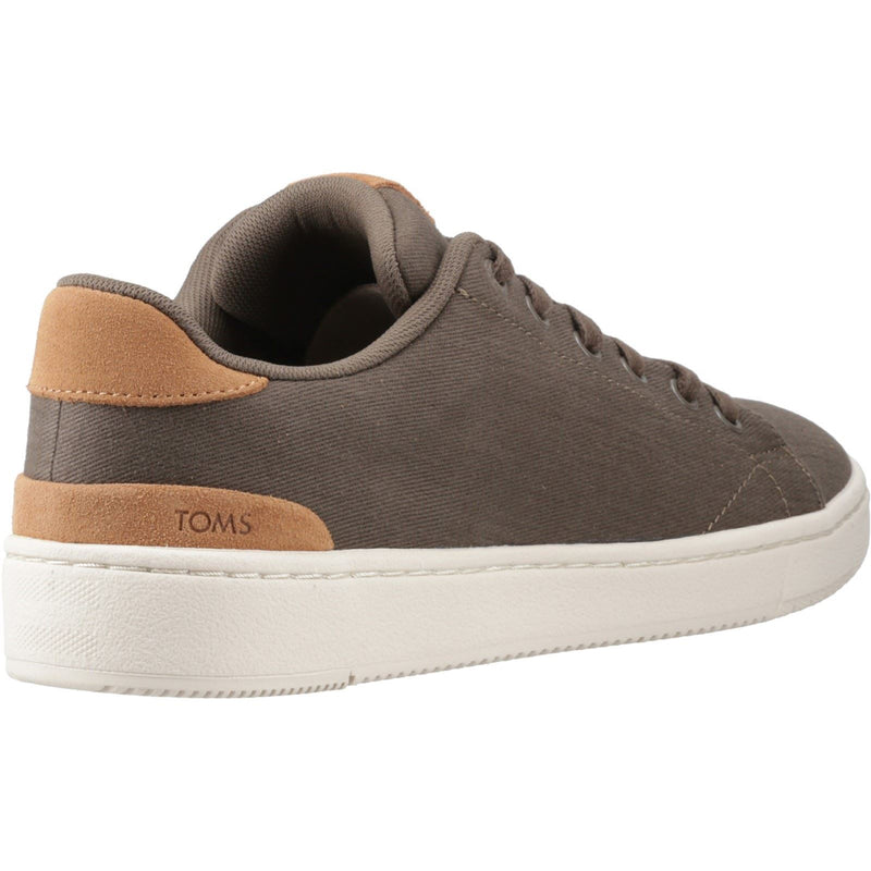 TOMS TRVL Lite 2.0 Low Cotton Blend Men's Olive Sneakers