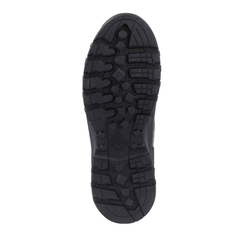 Muck Boots Grit S5 Rubber Men's Black/Grey Wellington Boots