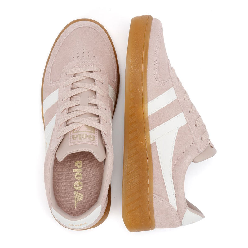 Gola Grandslam Suede Women's Rose/Off White Sneakers