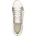 Geox D BLOMIEE Women's Optic White/Nude Sneakers