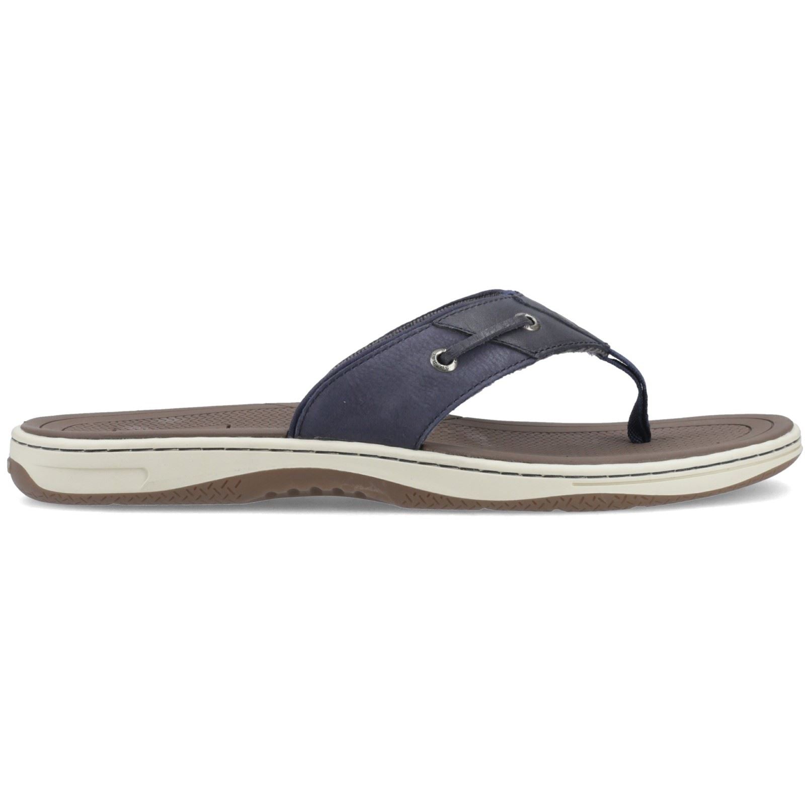 Sperry Baitfish Leather Men's Navy Sandals