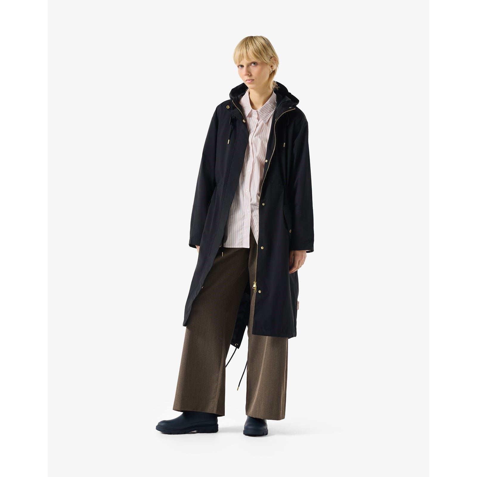 Hunter Original Parka Women's Black Rain Parkas