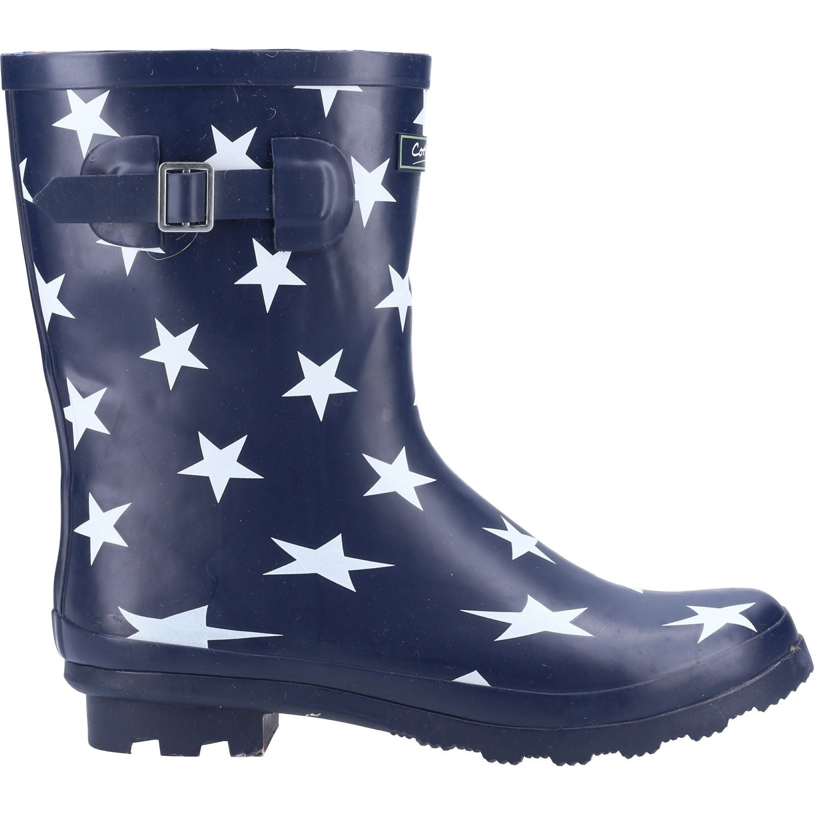 Cotswold Badminton Rubber Women's Star Slim Fit Wellington Boots