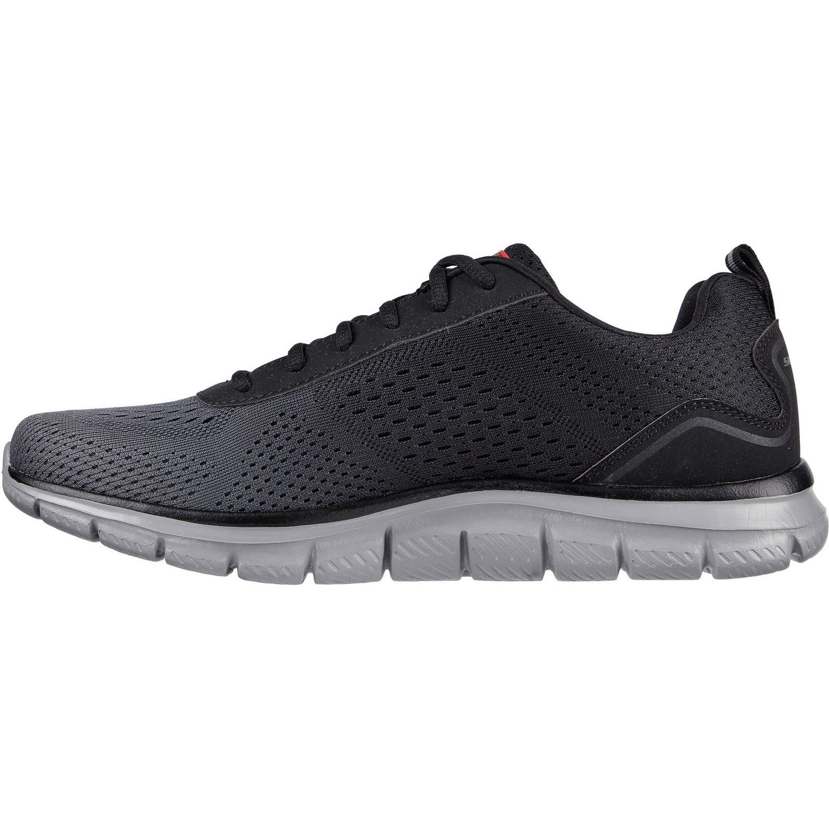 Skechers Track - Ripkent Textile Men's Black/Charcoal Sneakers