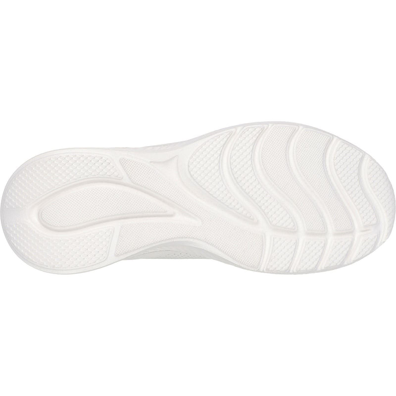 Skechers BOBS Sport Squad Waves Just Wading Synthetic Women's White Sneakers