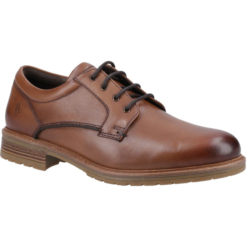 Hush Puppies Richie Leather Men's Tan Lace-Up Shoes