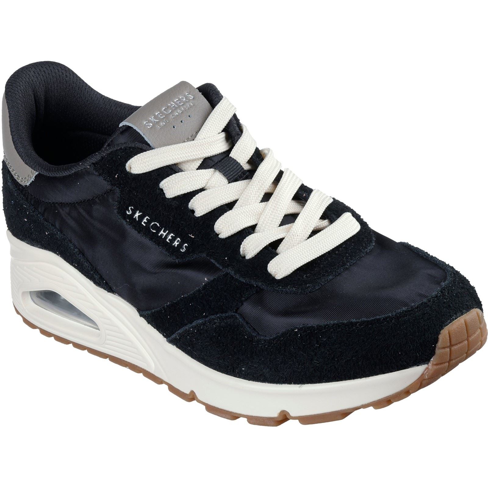 Skechers Uno Vintage Dayz Leather Women's Black Sneakers