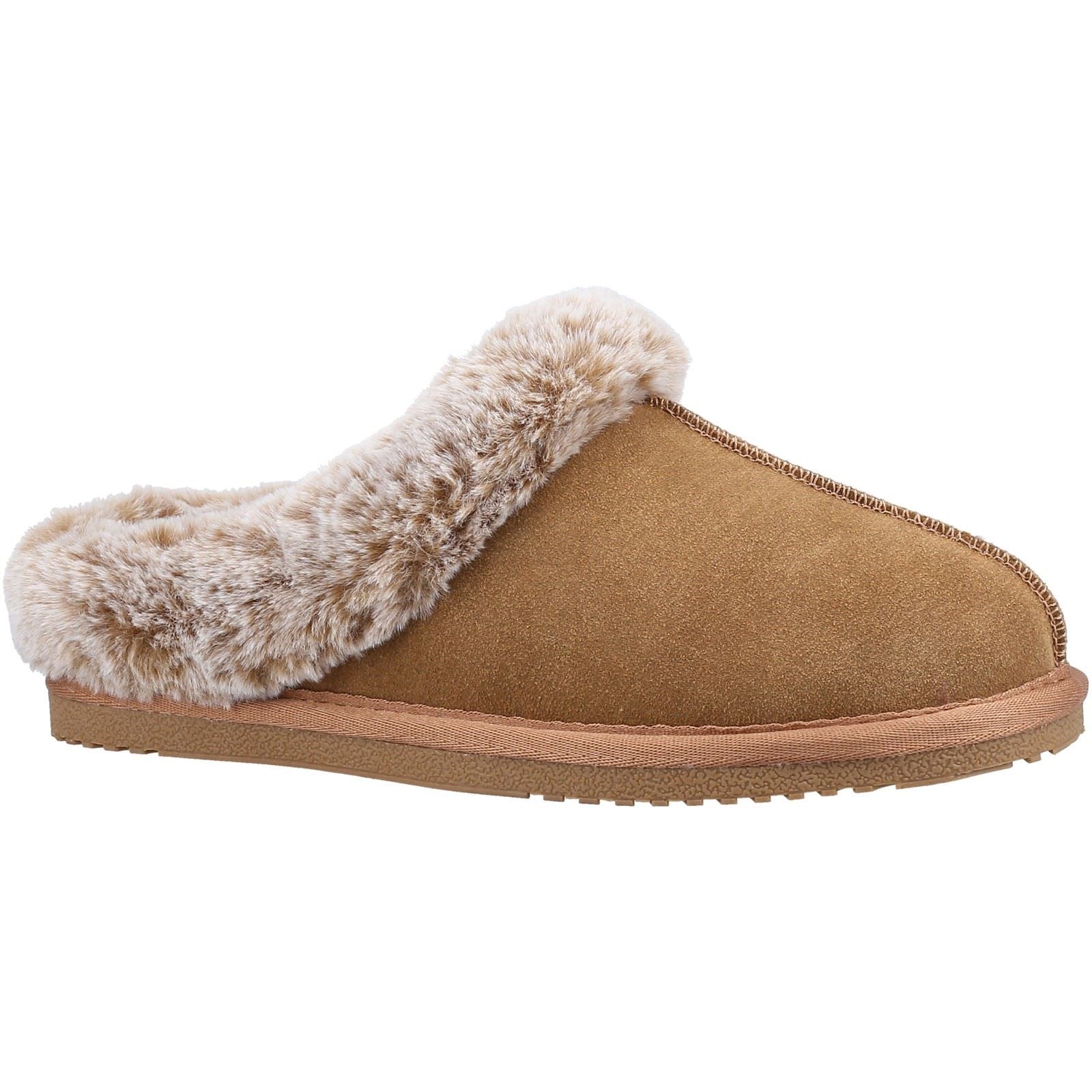 Hush Puppies Amara Suede Women's Tan Slippers