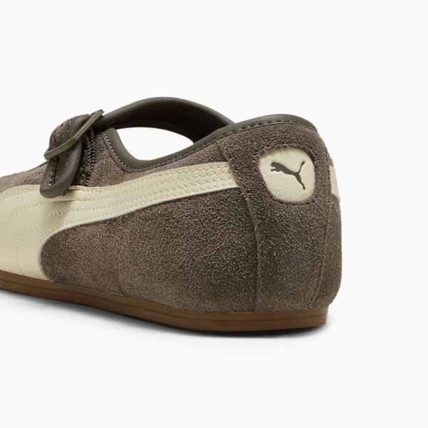 Puma Tacklette Suede Women's Matte Bronze/Alpine Snow Sneakers