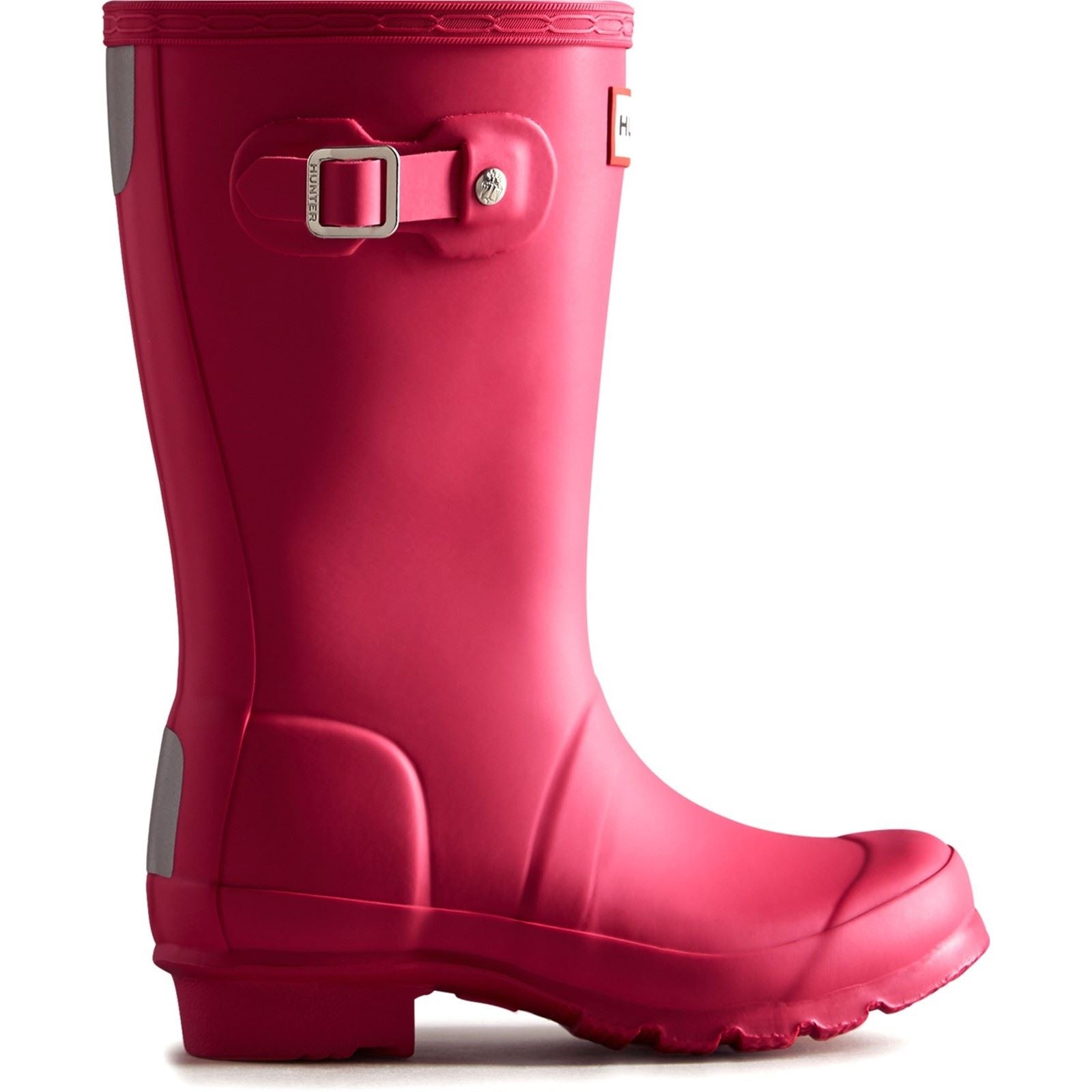 Hunter Junior Originals Boot Rubber Kid's Bright Pink Wellington Boots
