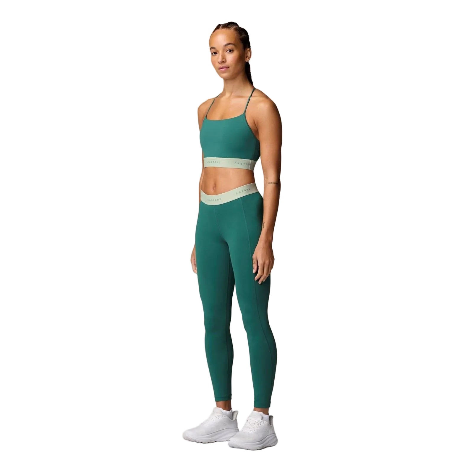 Castore Adapt Legging Polyester Women's Dark Turquoise Sports Leggings