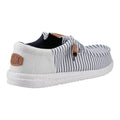HEYDUDE Wally Funk Nu Prep Cotton Men's Princess Blue/Wood Ash Moccasins Shoes
