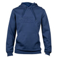 Hard Yakka Embossed Pullover Cotton Men's Purple Hooded Sweatshirt