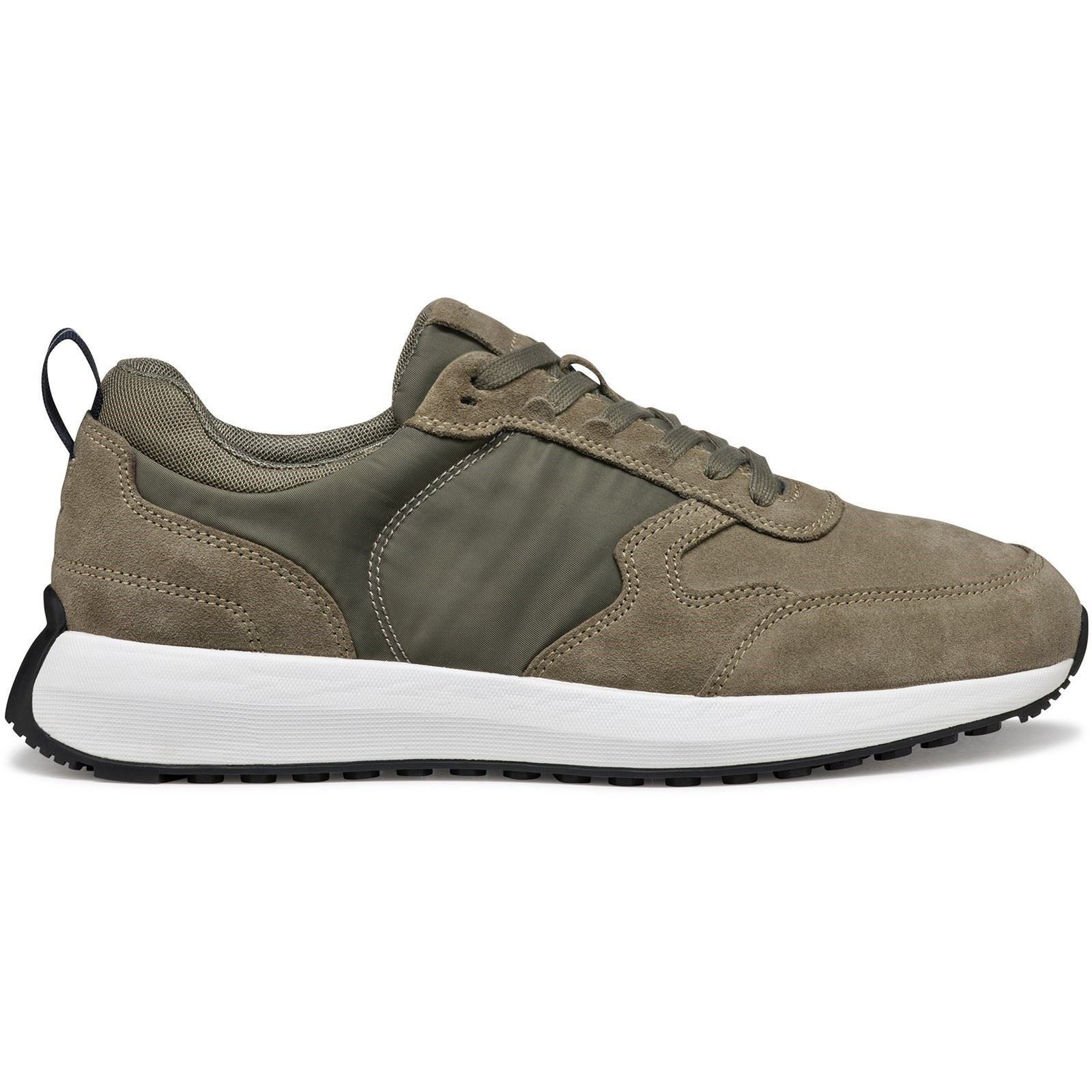 Geox U VOLPIANO Leather Men's Sage Sneakers