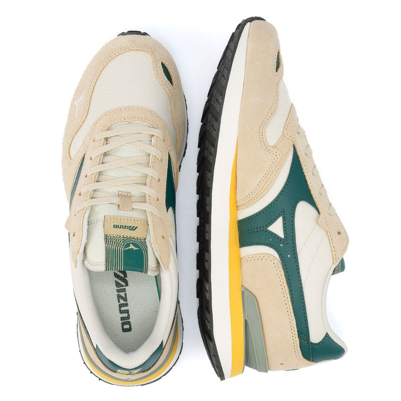 Mizuno RB87 Sand/Bistro Green Sneakers