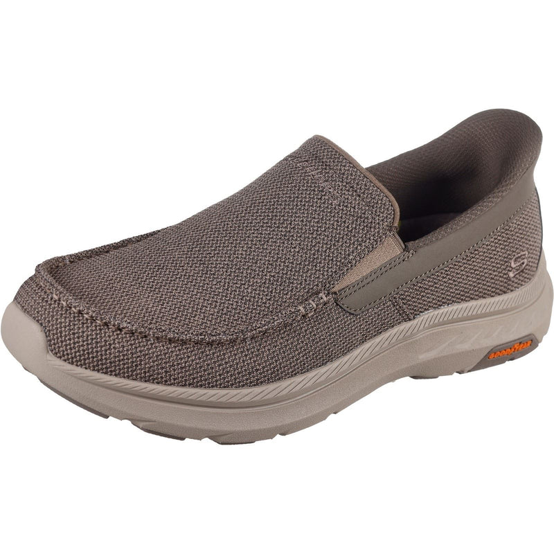 Skechers Pollard Wilfred Textile Men's Taupe Loafers