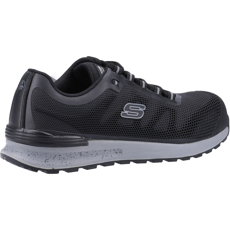 Skechers Workwear Bulklin Bragoo Textile Men's Black Safety Sneakers