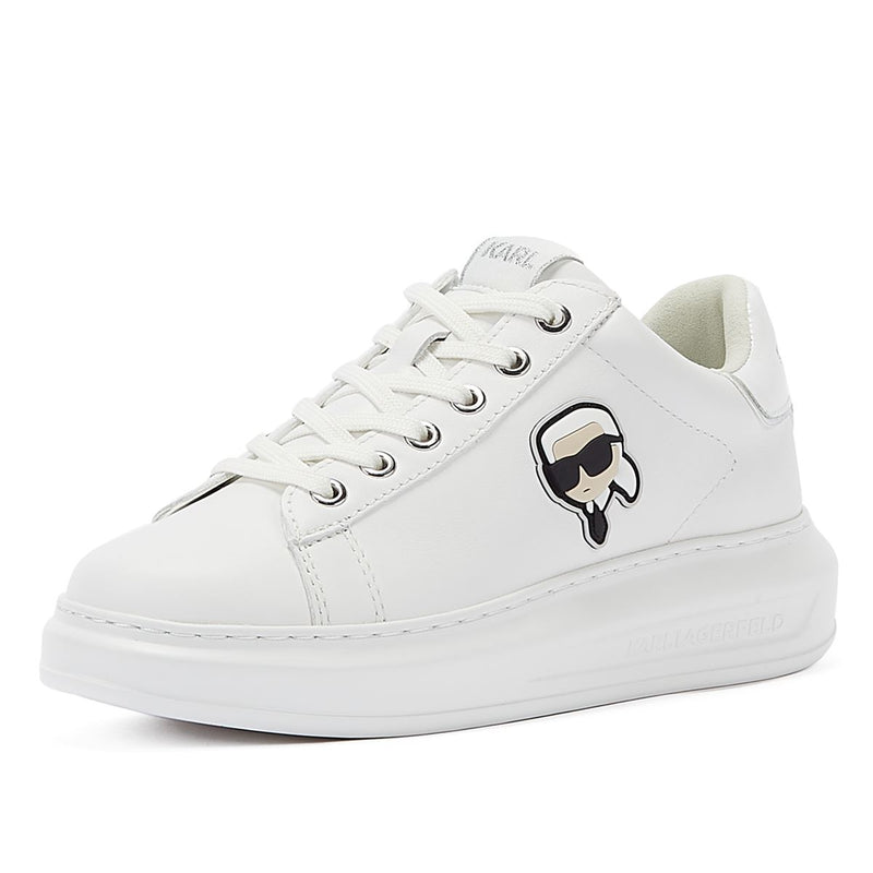 Karl Lagerfeld Kapri NFT LO Lace Women's White Mono Sneakers