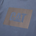 Caterpillar Graphic Cotton Men's Blue T-Shirt