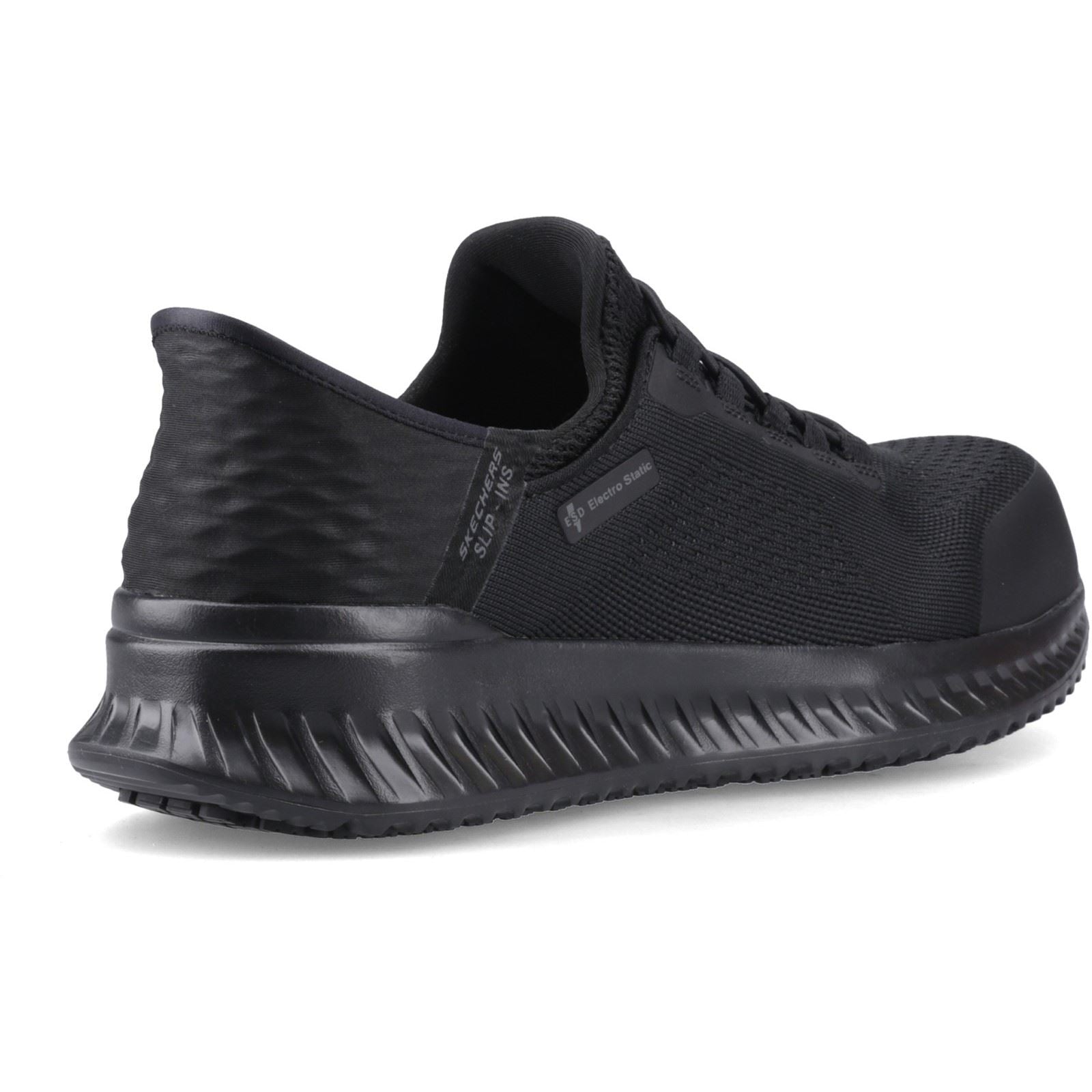 Skechers Workwear Tilido Fletchit CT Textile Men's Black Safety Sneakers