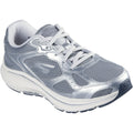 Skechers GO RUN Consistent 2.0 Volt Leather Women's Grey/Silver Sneakers