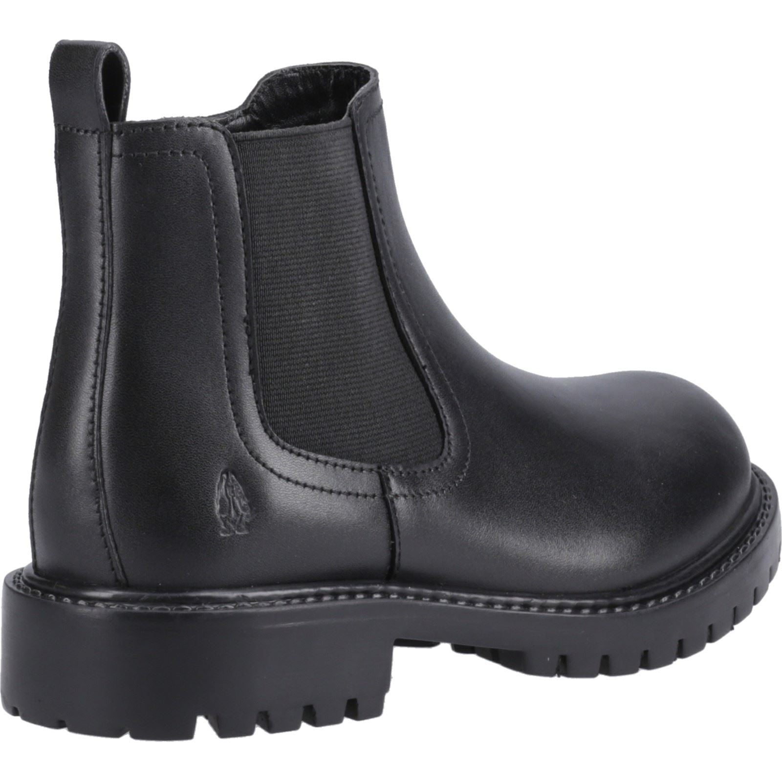 Hush Puppies Ariella Chelsea Leather Girls's Black Boots