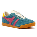Gola Elan Suede Women's Peacock/Fuchsia Sneakers