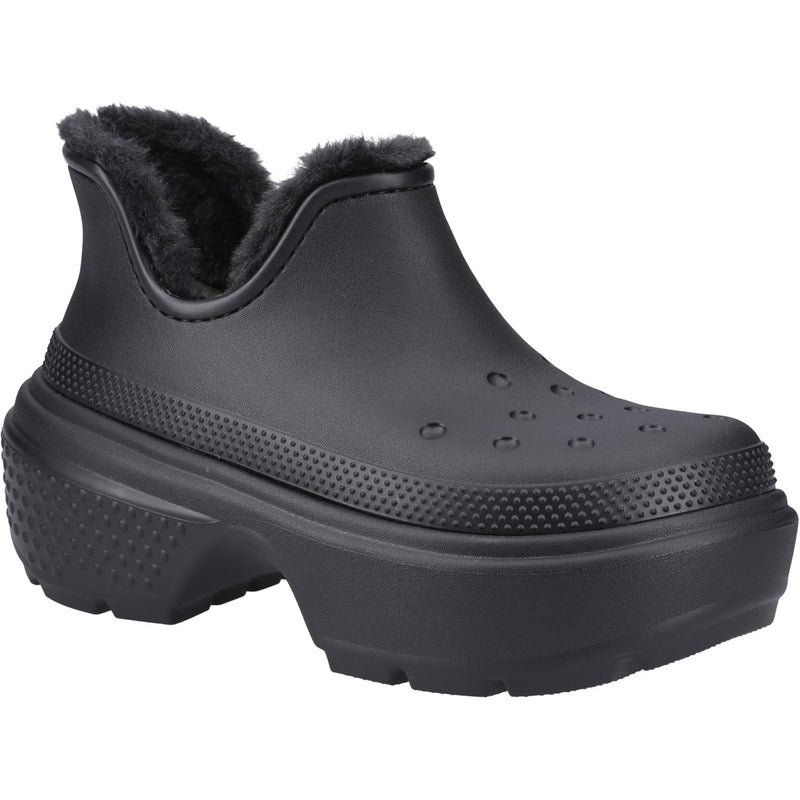 Crocs Stomp Shorty Synthetic Women's Black Boots