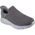 Skechers BOBS Sport B Flex Resilient Textile Men's Grey Sneakers