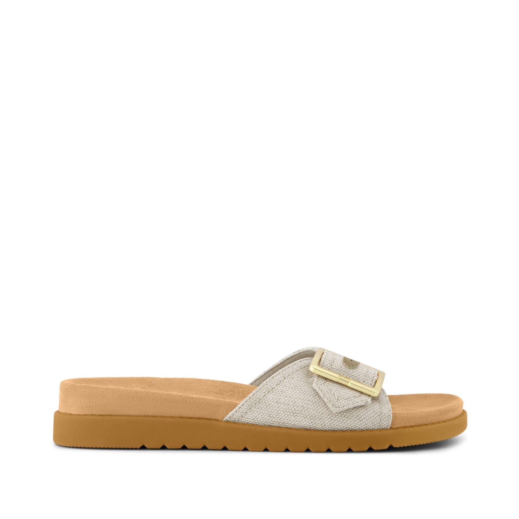 TOMS Marin Slide Textile Women's Natural Sandals