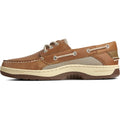 Sperry Billfish 3-Eye Leather Men's Dark Tan Boat Shoes