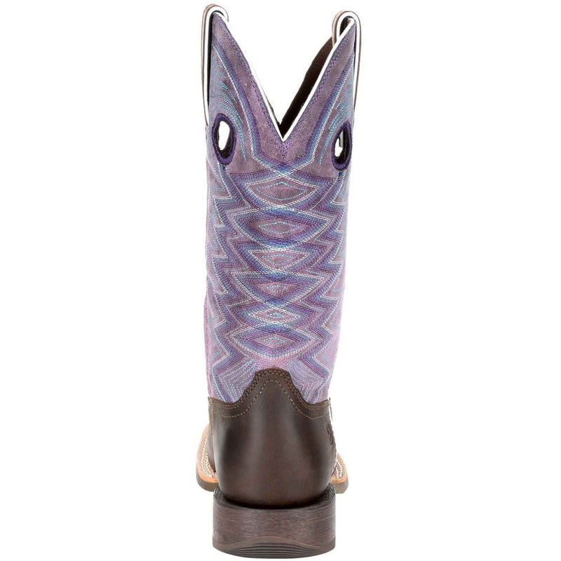 Durango Lady Rebel Pro Leather Women's Dark Earth/Amethyst Boots