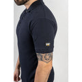Caterpillar Essentials Cotton Men's Blue Polo Shirt