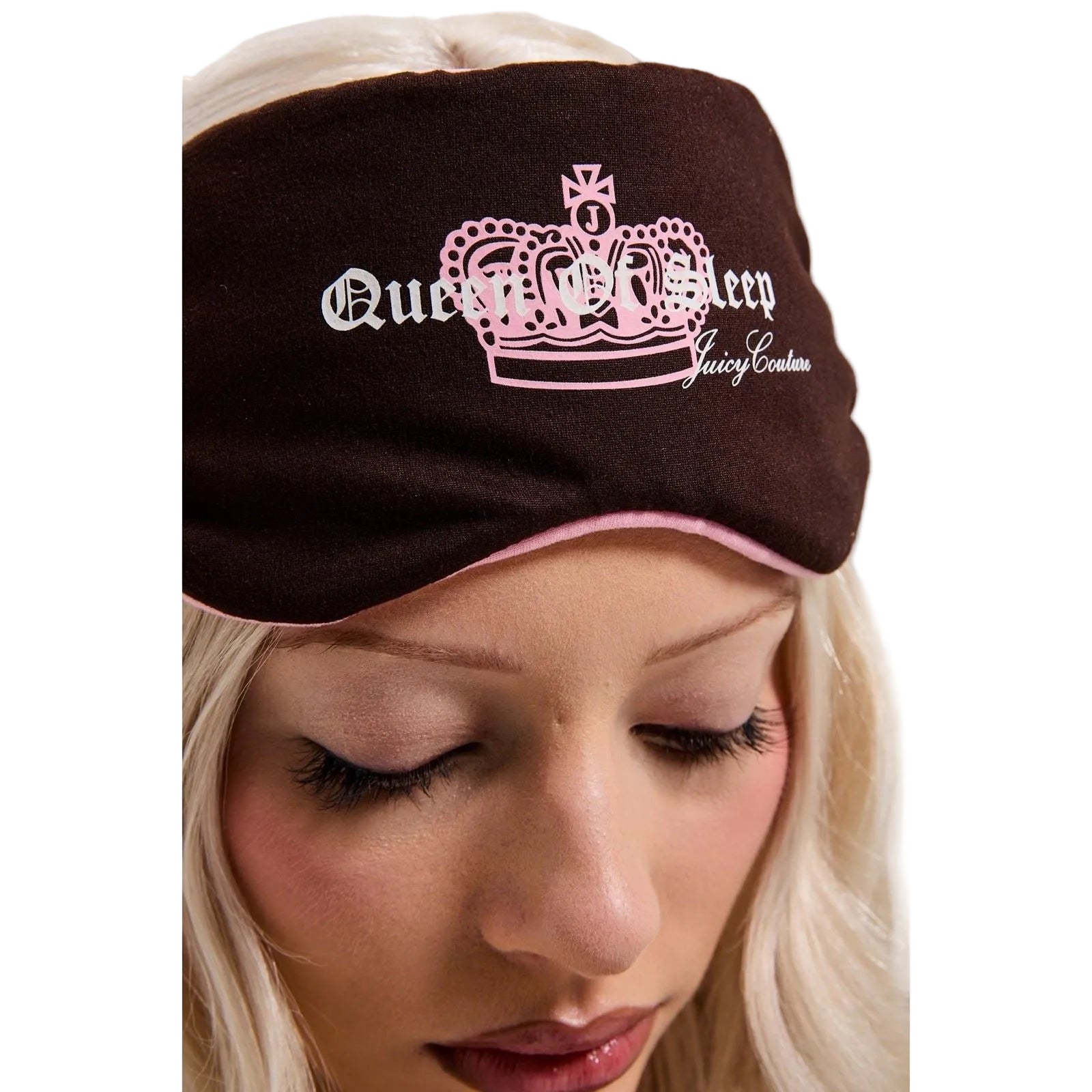 Juicy Couture Queen Of Sleep Polyester Women's Brown Loungewear Set