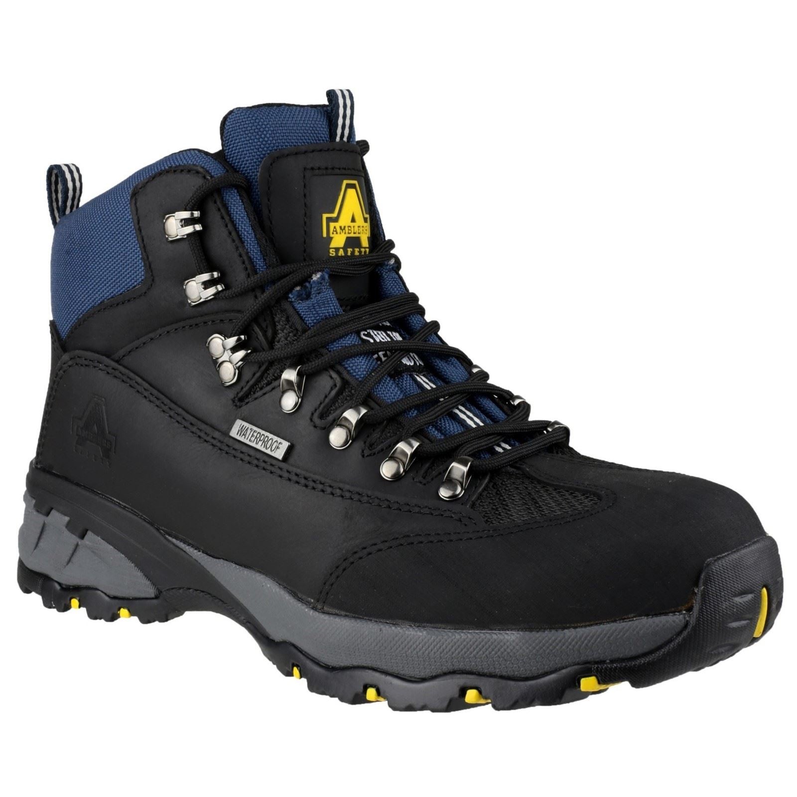 Amblers Safety FS161 Leather Black Safety Boots