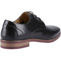 Hush Puppies Mike Leather Men's Black Lace-Up Shoes