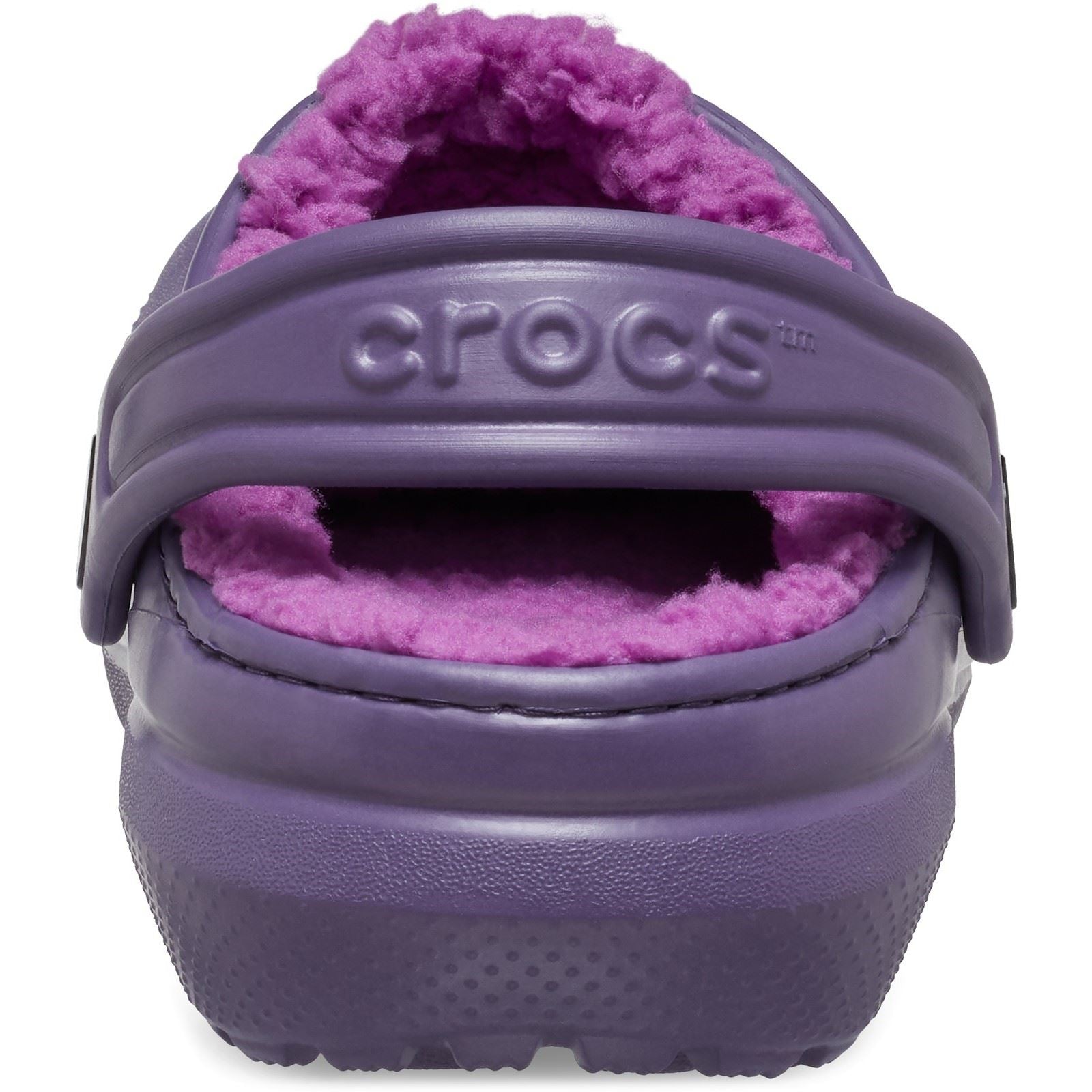 Crocs Classic Lined Thermoplastic Kid's Nightshade Clogs