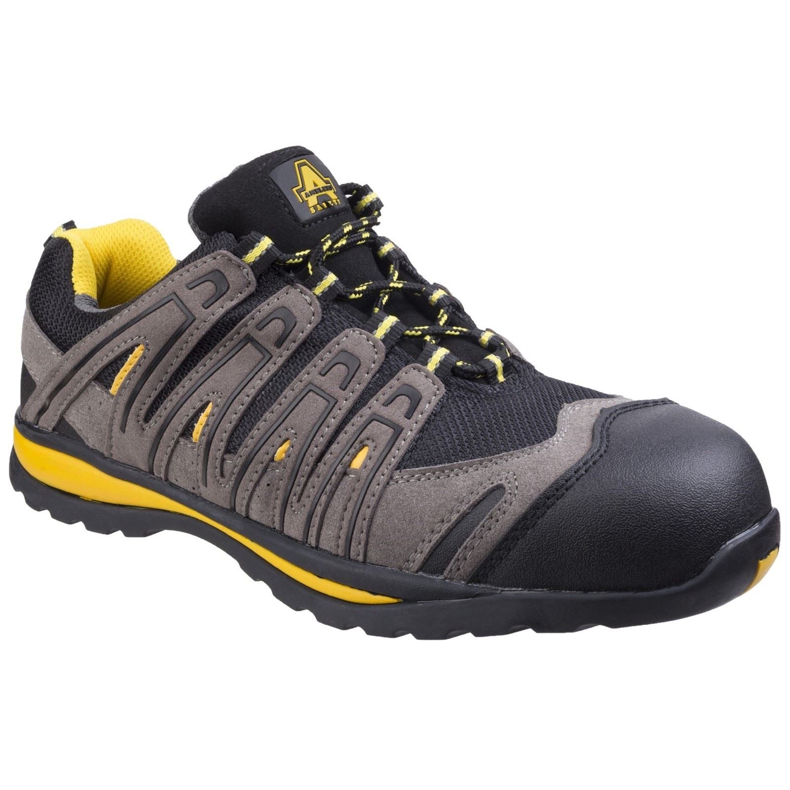 Amblers Safety FS42C Mesh/Microfibre Black Safety Sneakers
