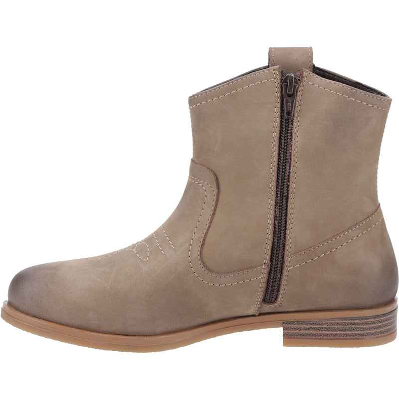 Cotswold Signet Leather Women's Taupe Boots